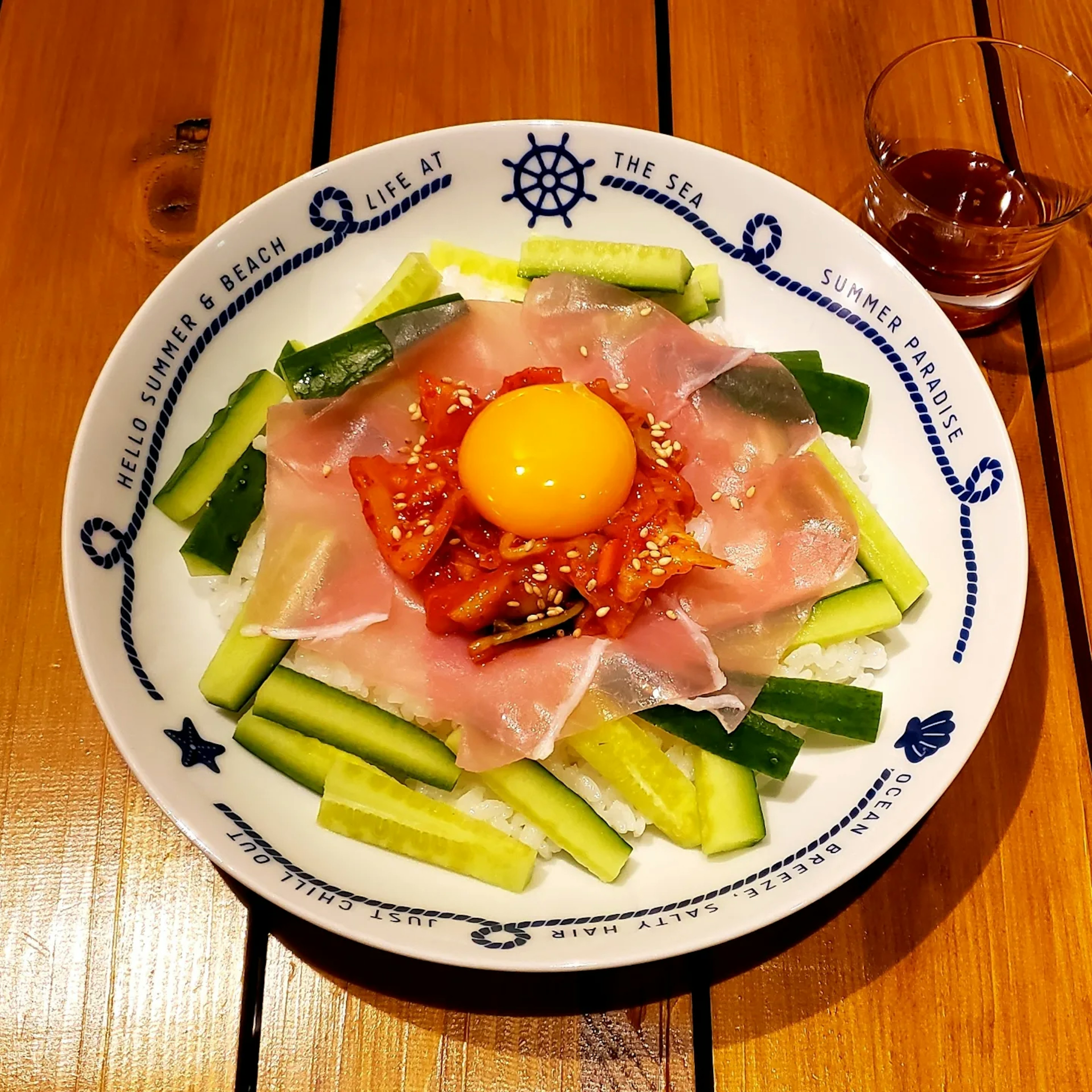 生ハム丼