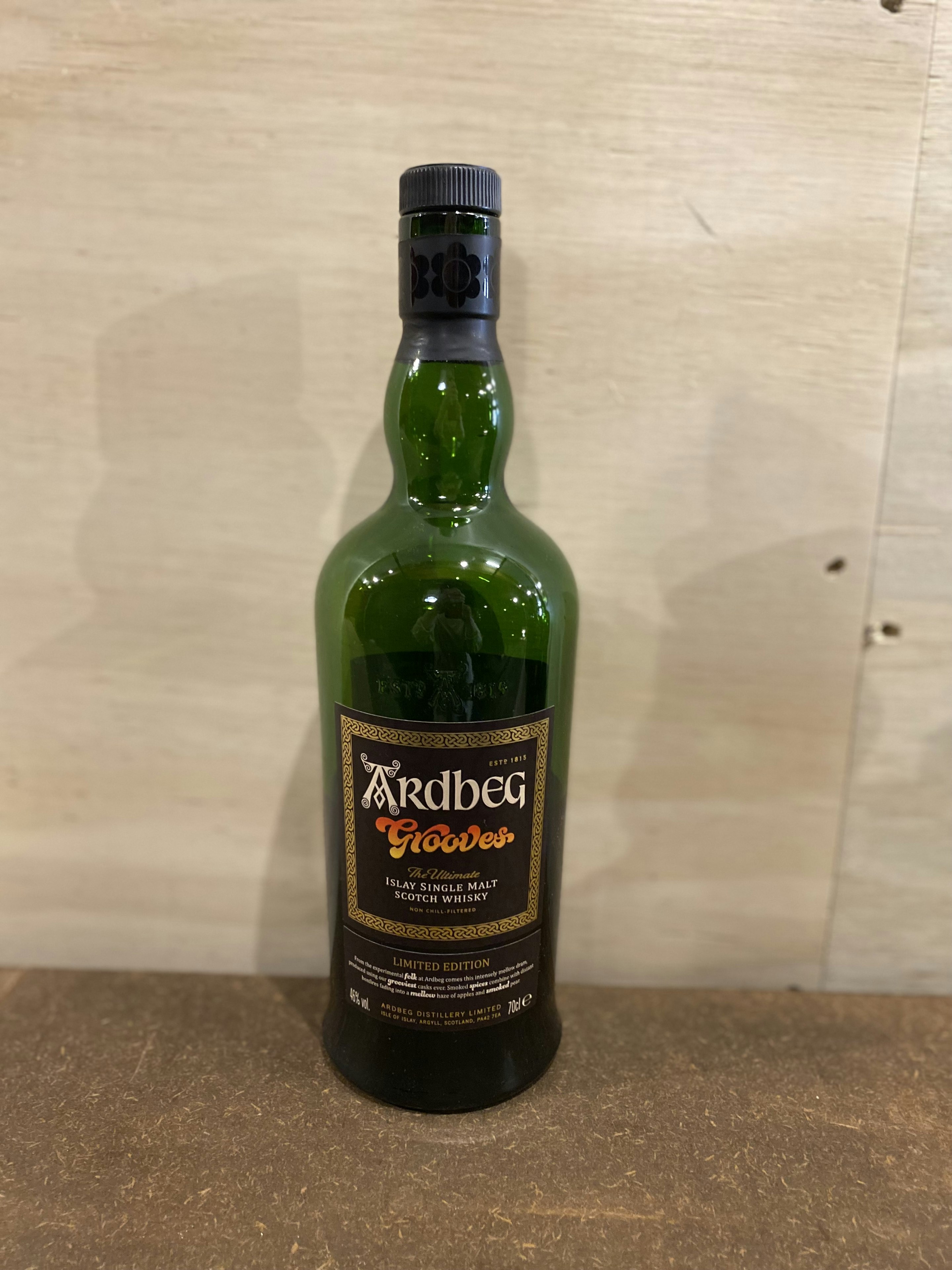 ARDBEG grooves