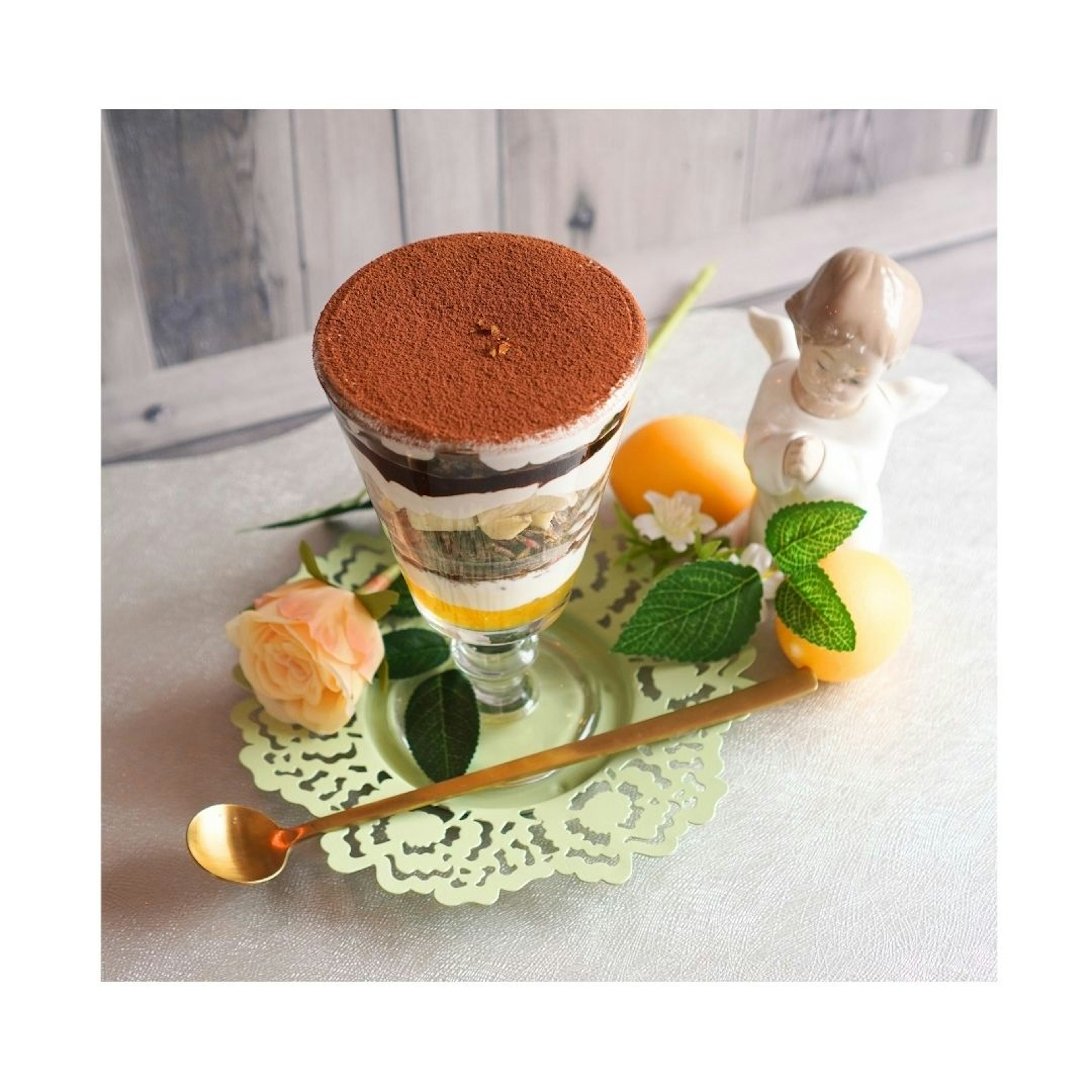 チョコバナナパフェ /Chocolate Banana Parfait