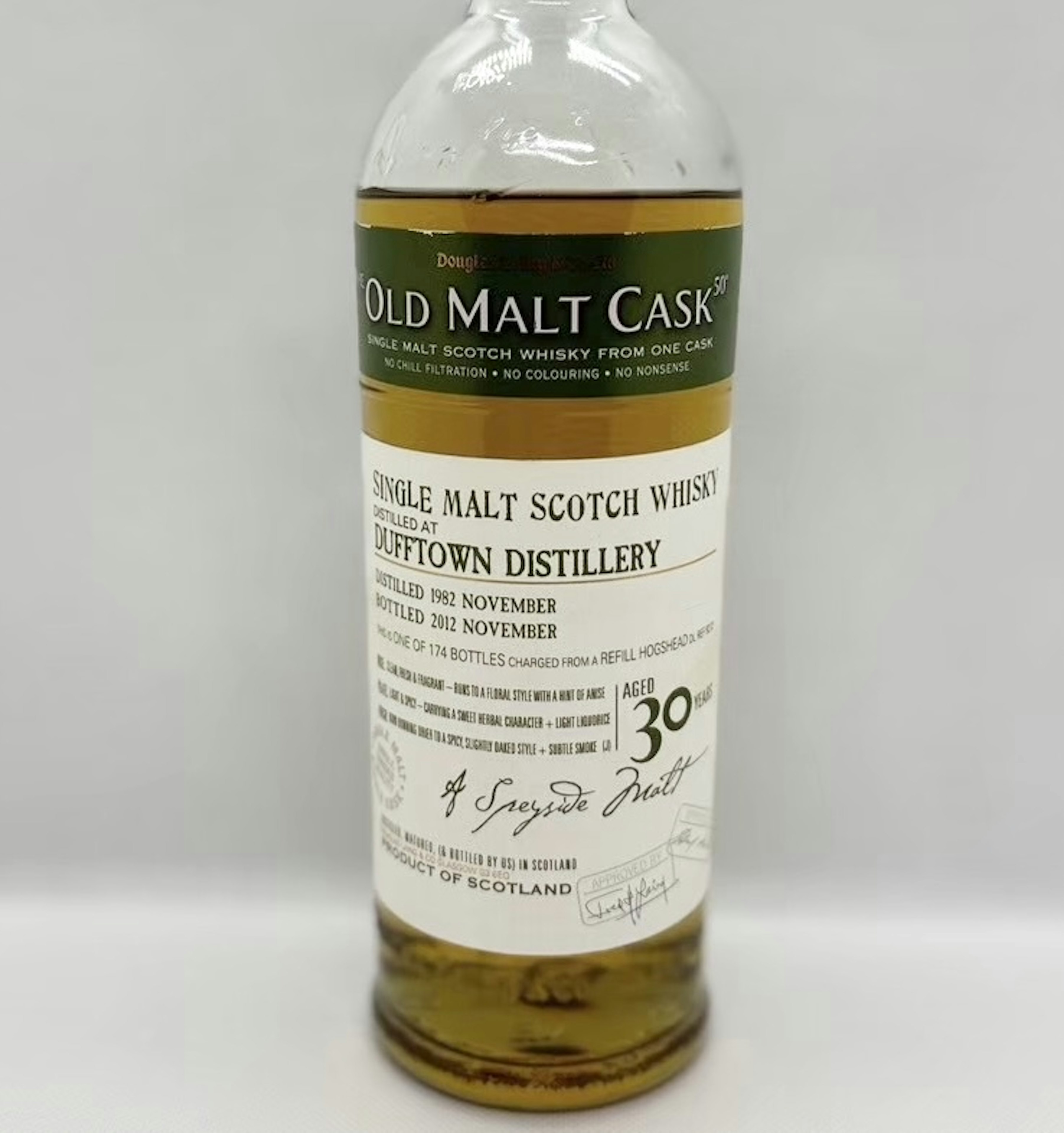 THE OLD MALT CASK ダフタウン 30年
