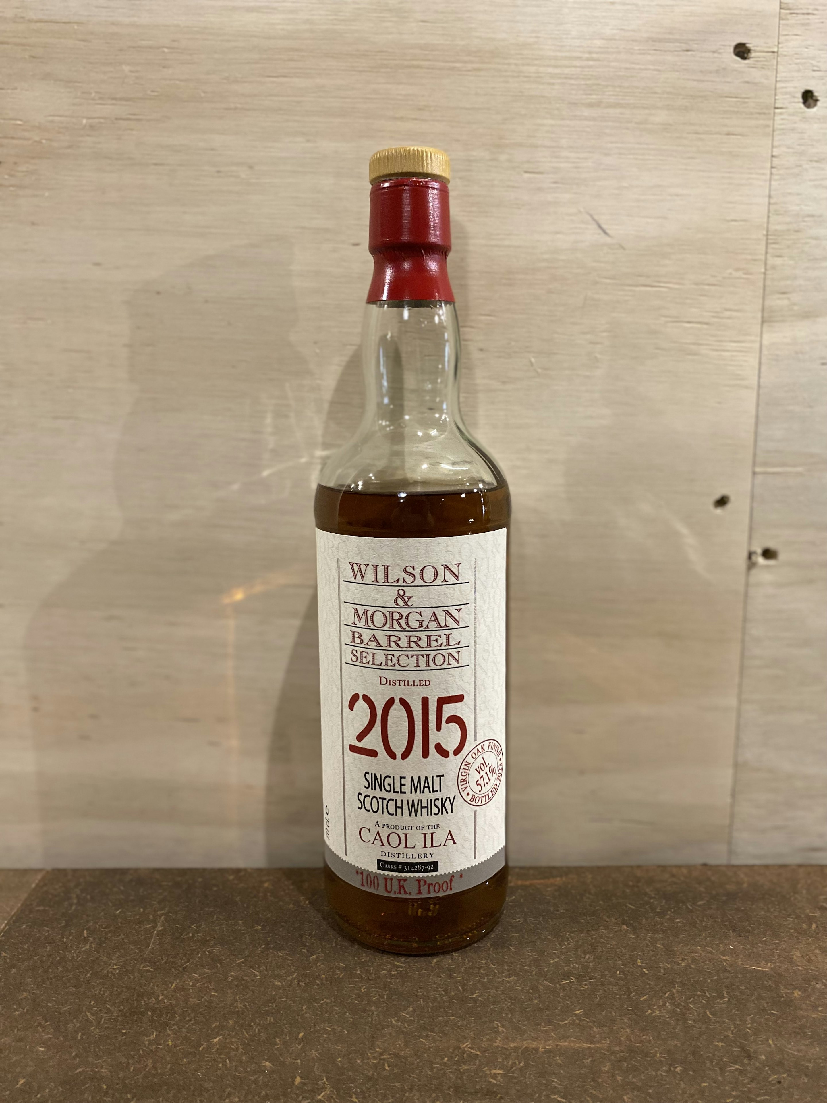 WOLSON&MORGAN 2015 CAOLILA