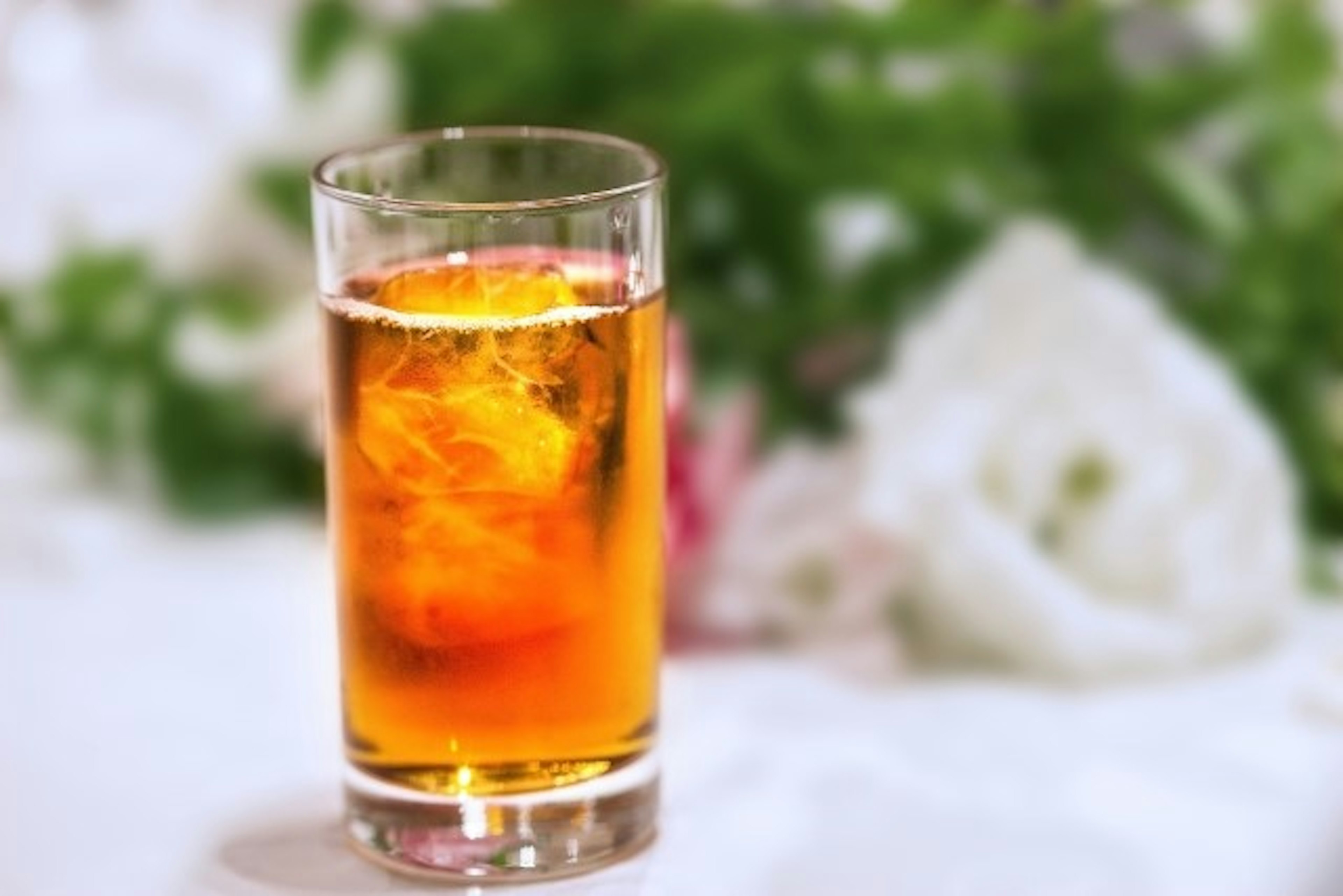 Earl grey tea with shochu