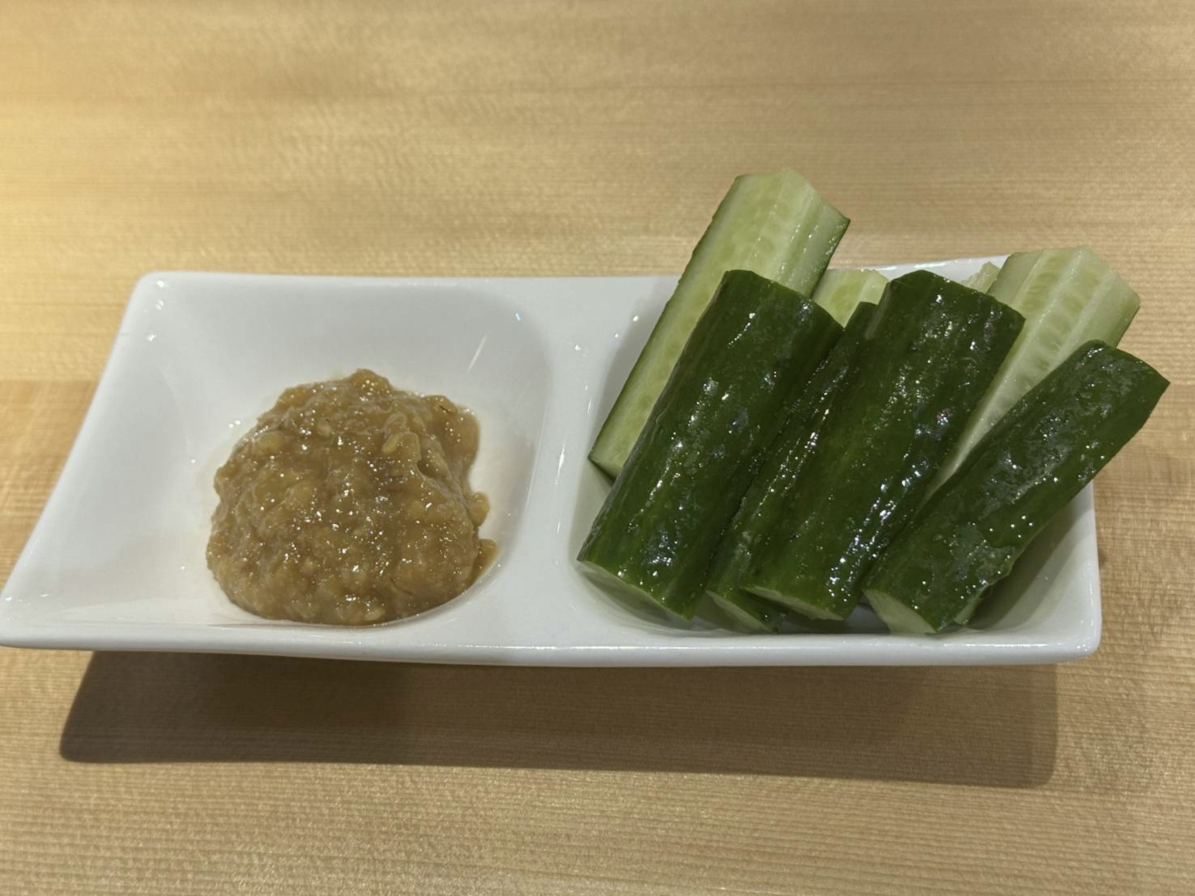 Cucumber with Miso