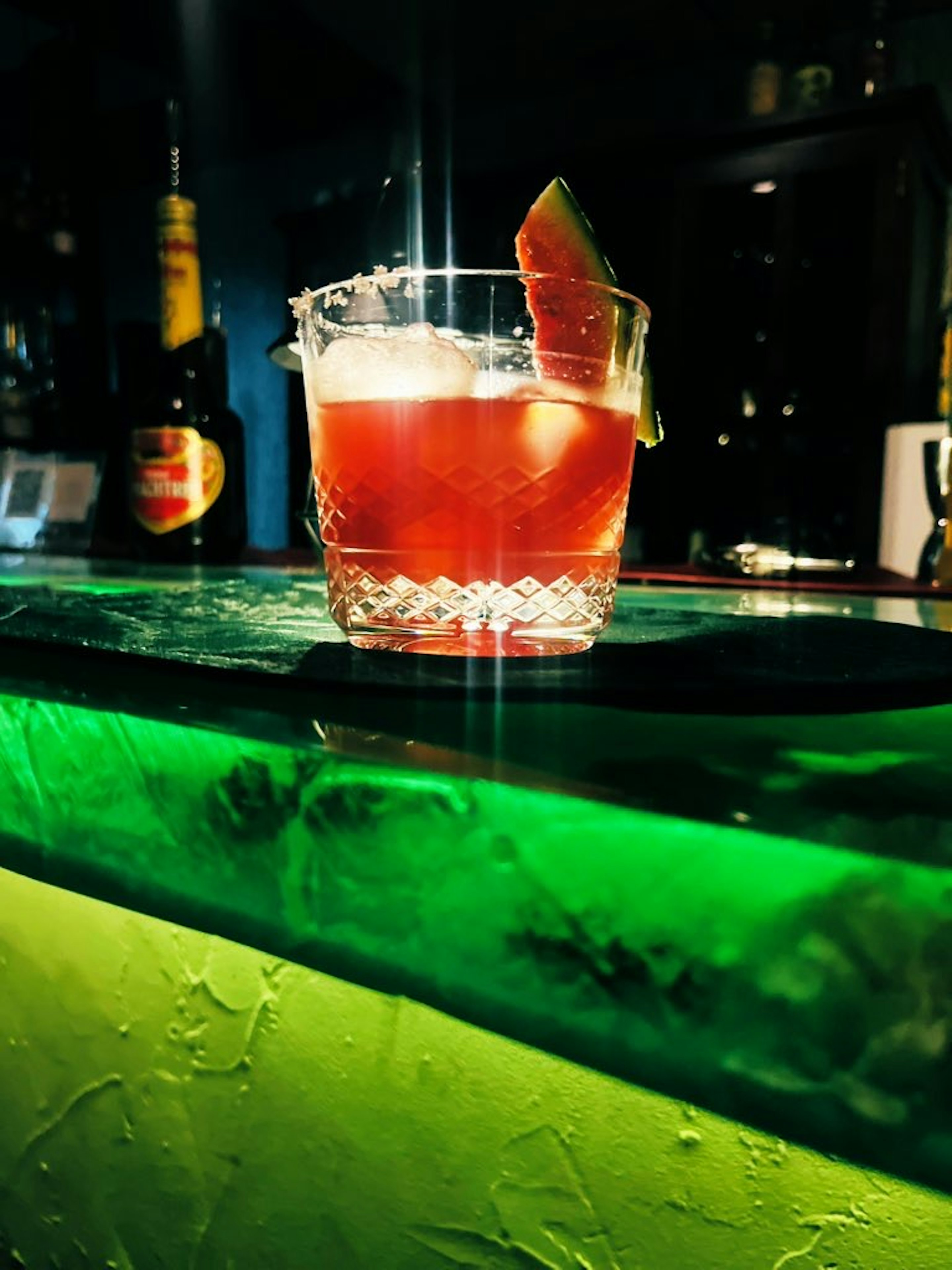 スイカのソルティドッグ