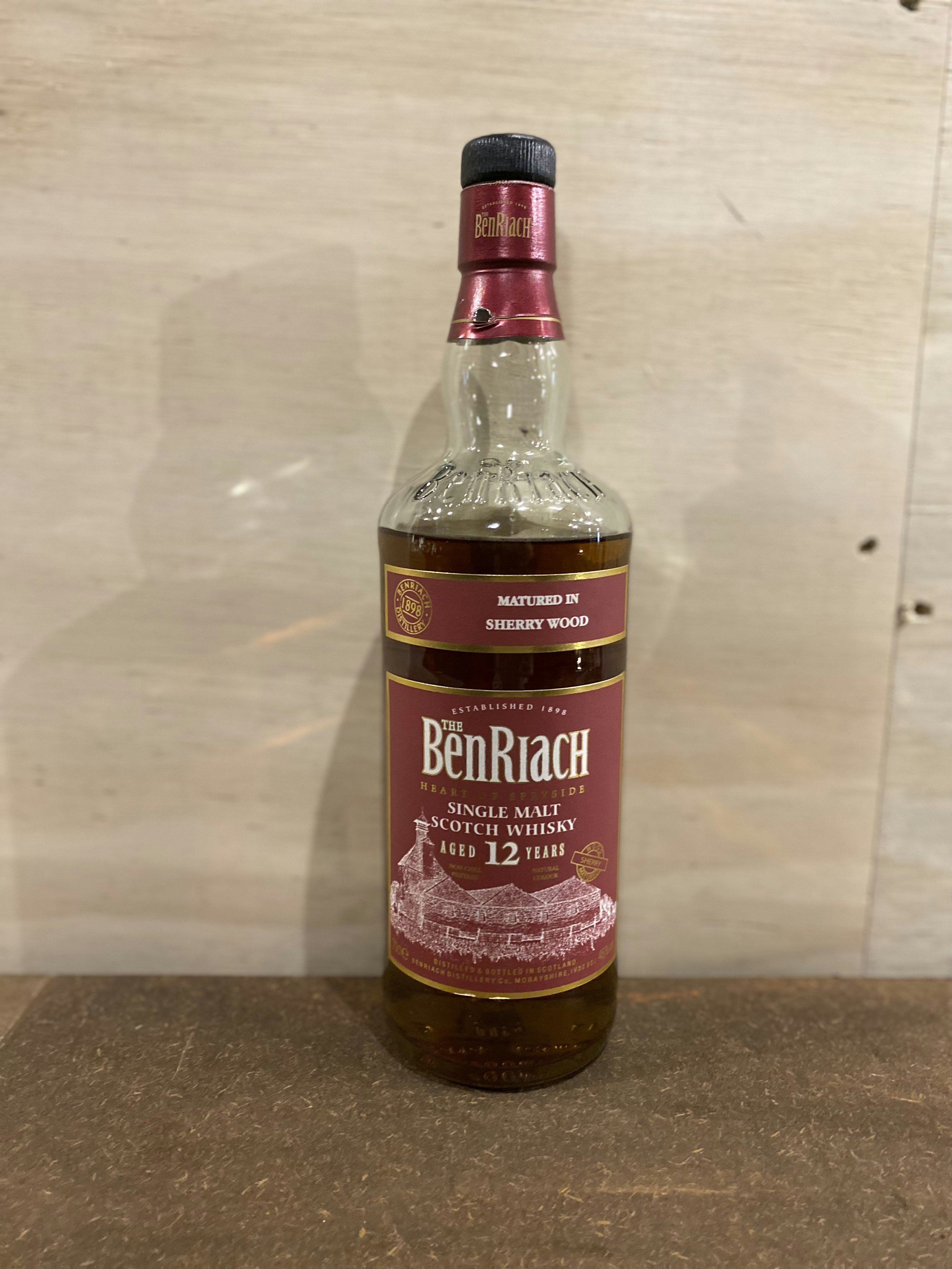 BENRIACH12 SHERRY WOOD