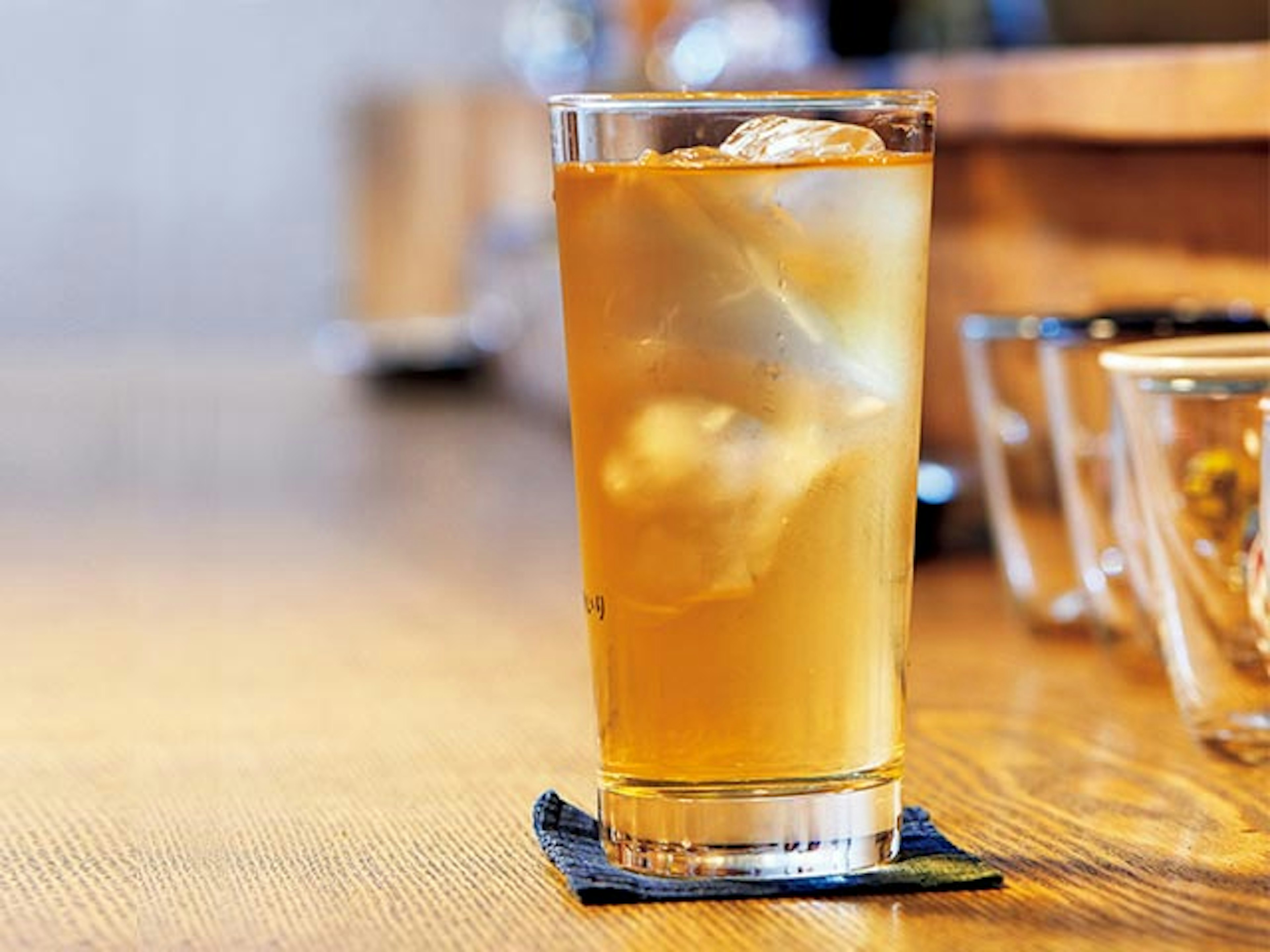 Oolong tea with shochu