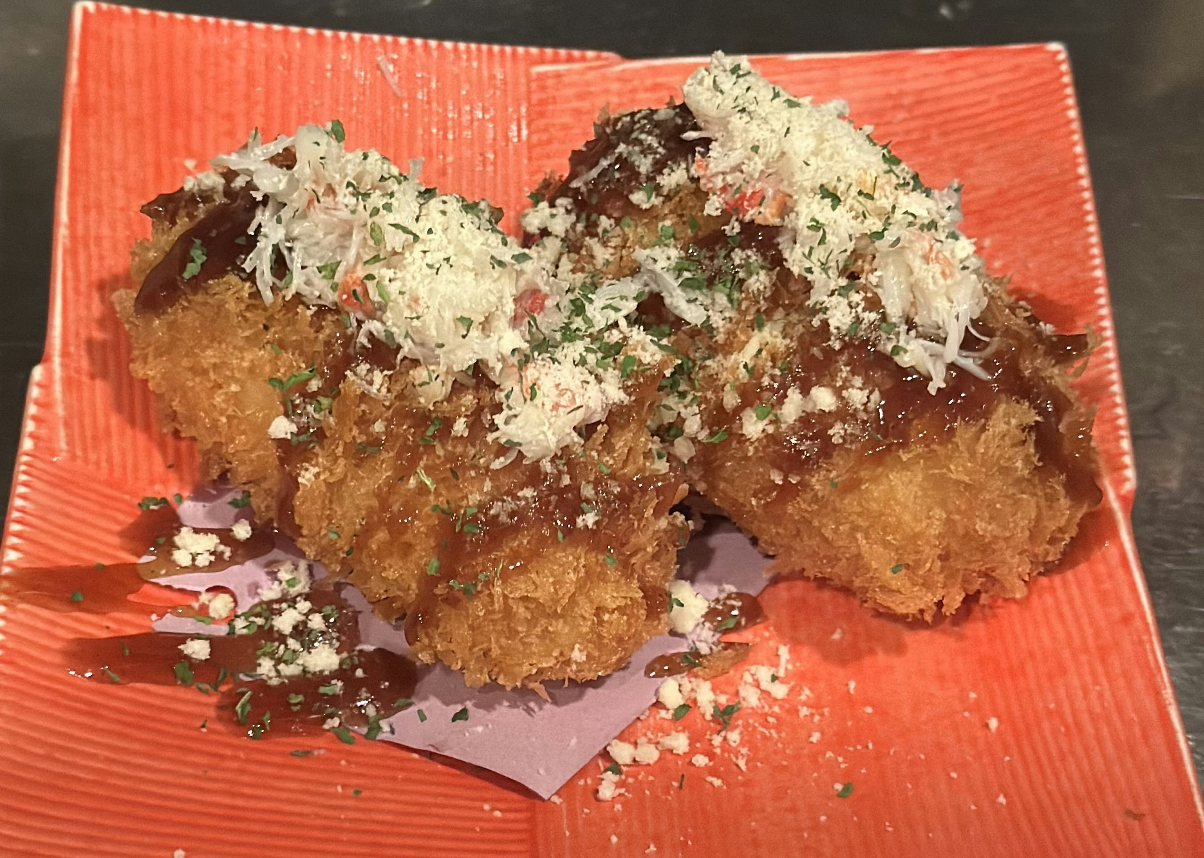 Crab cream croquette