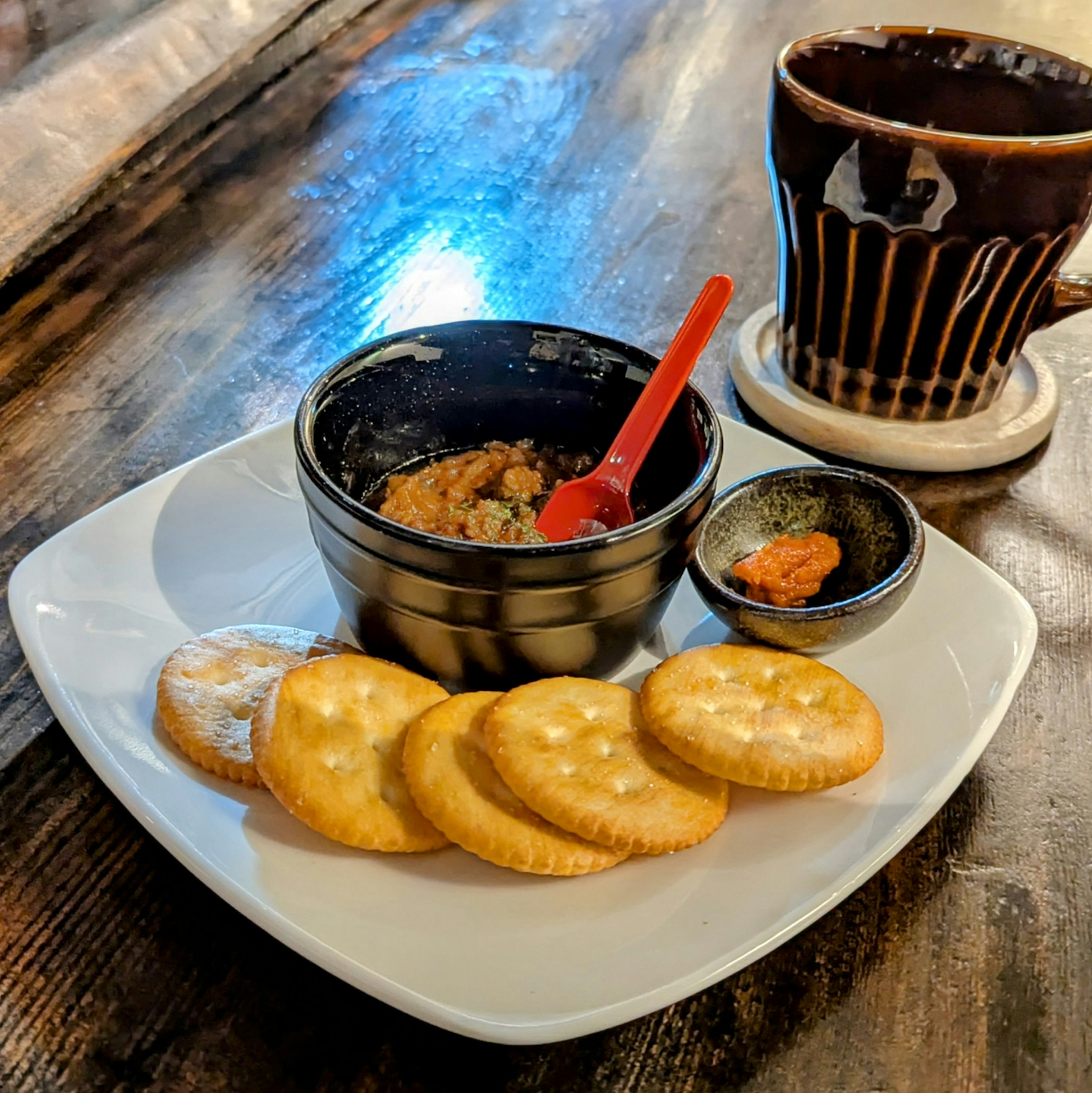 ドライカレーとリッツ