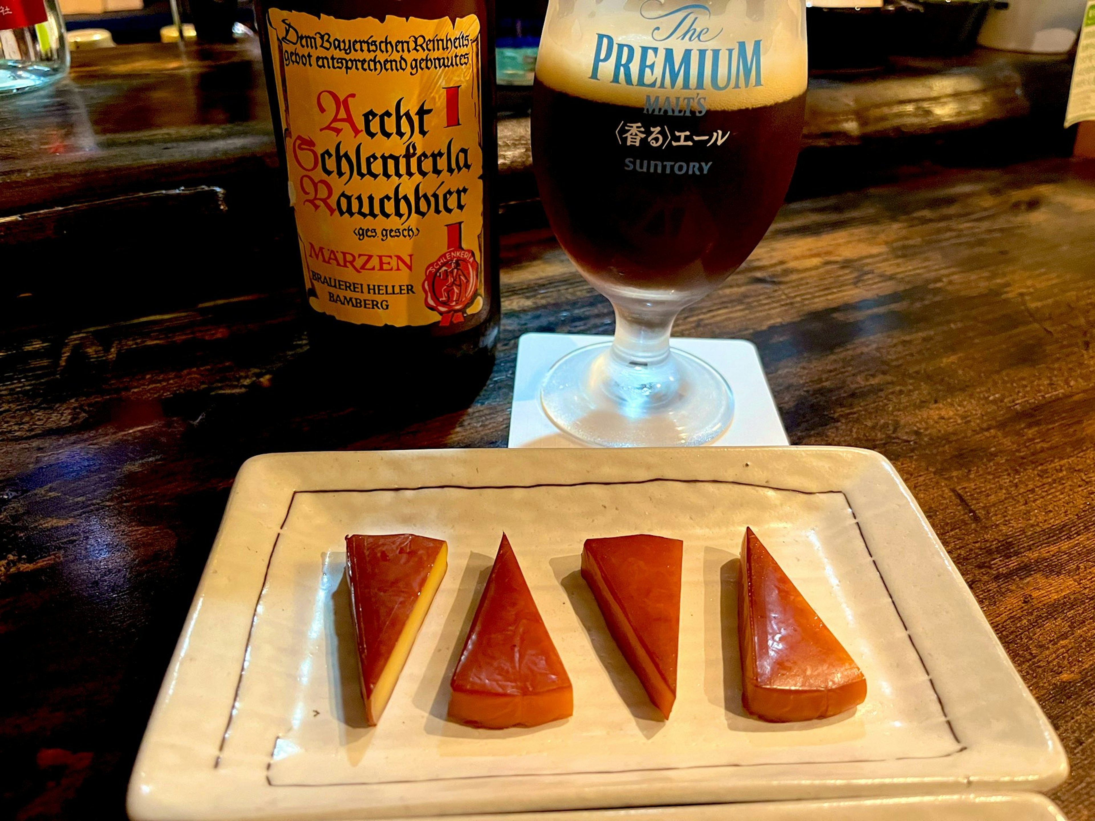 チーズの燻製