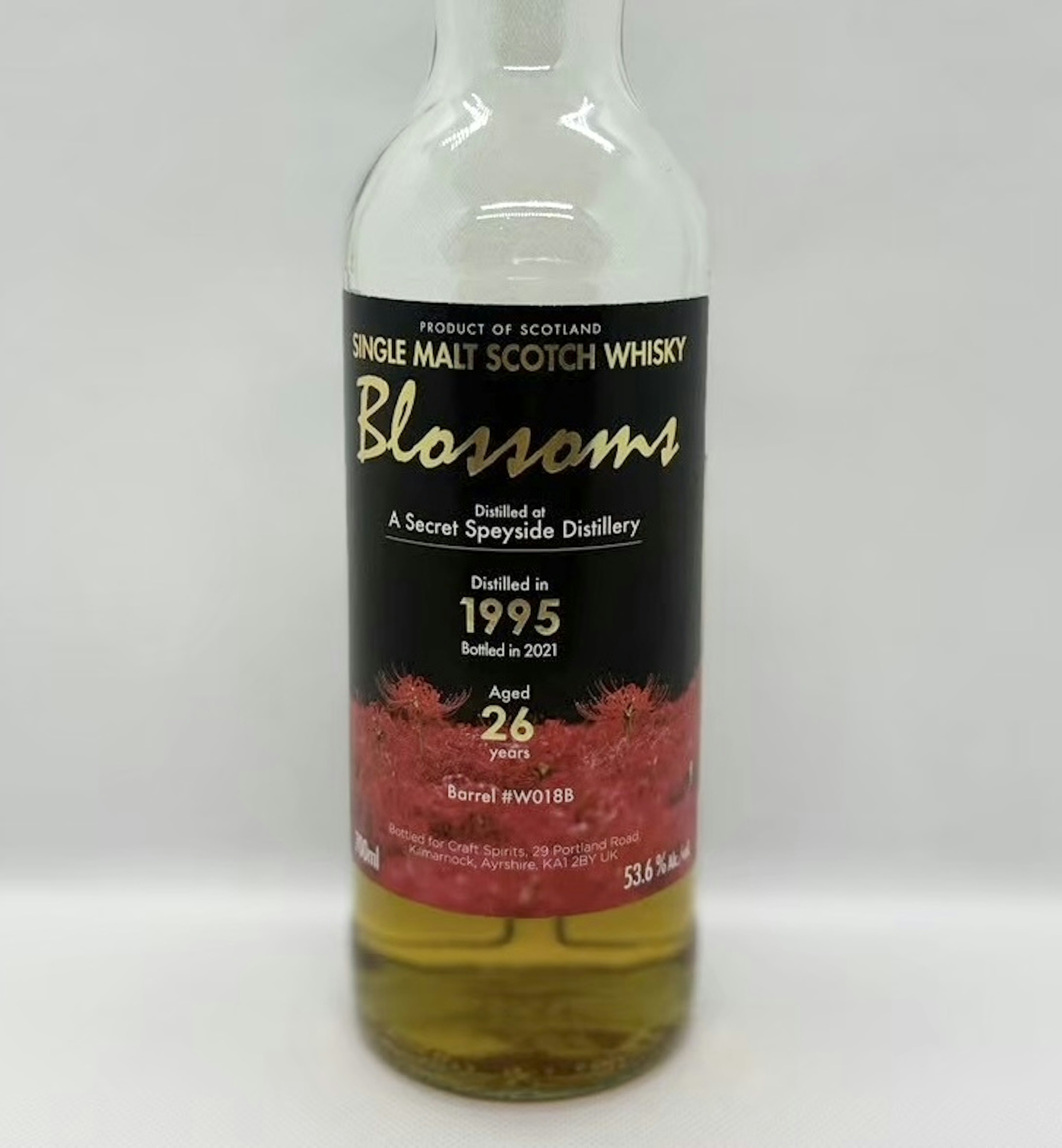 Blossoms シークレットスペイサイド 26年 1995