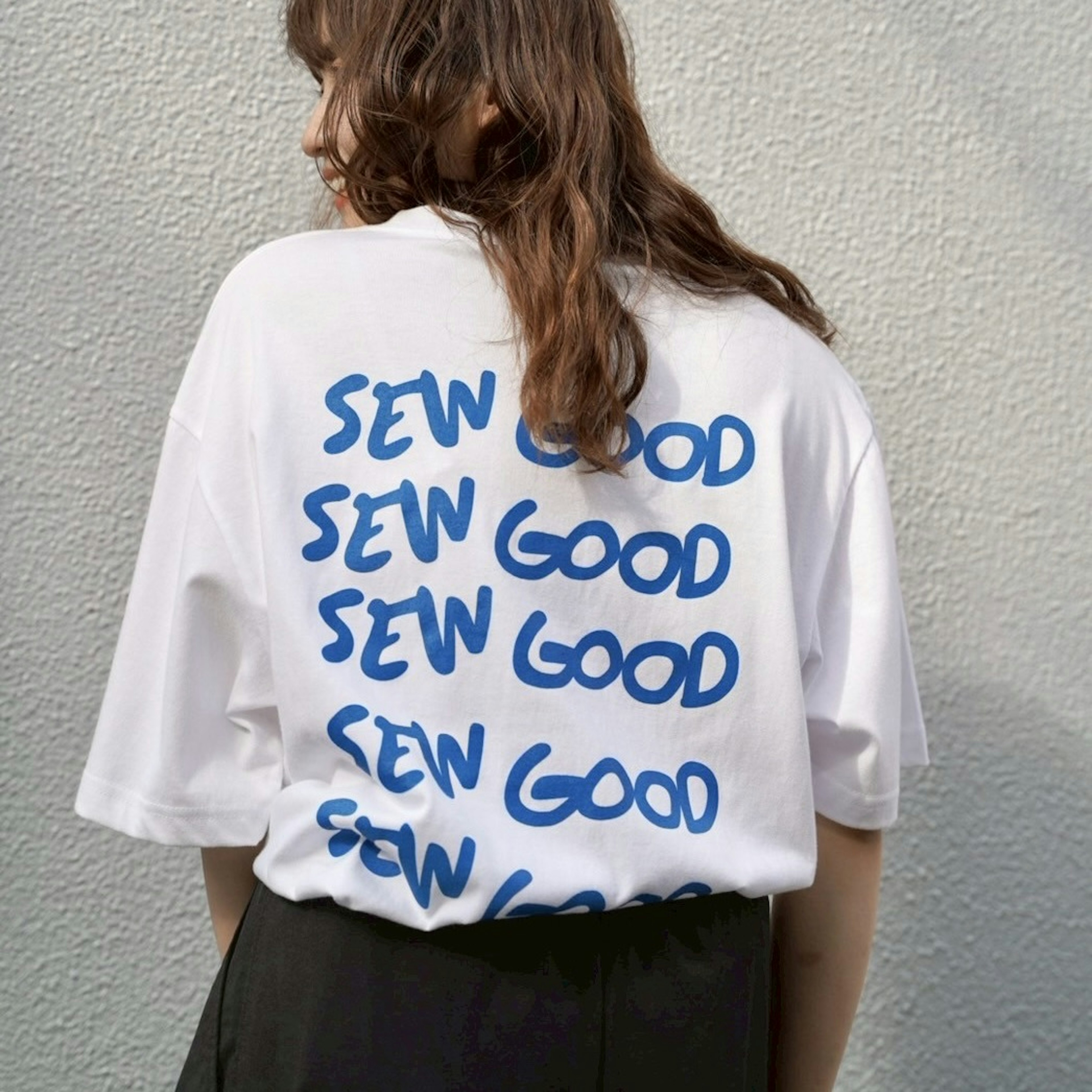 sew Lettering T-shirt