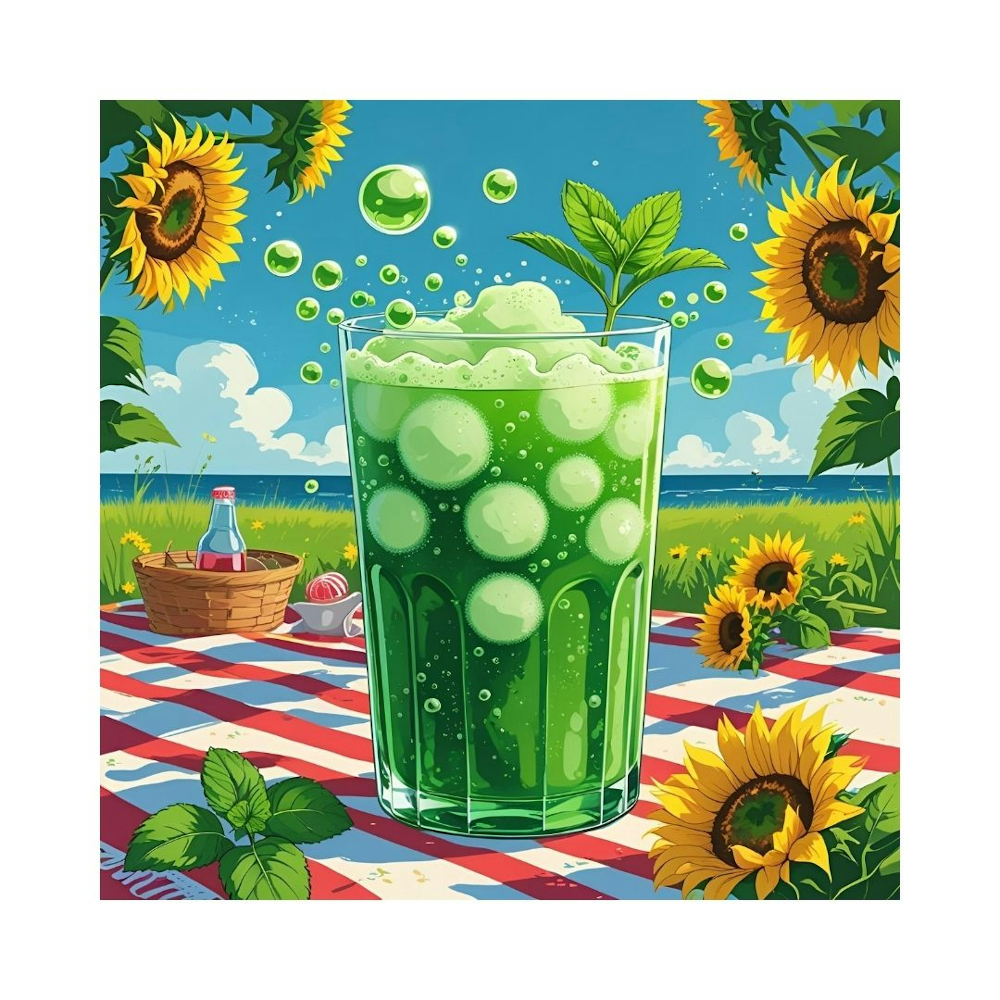 メロンクリームソーダ /Melon Cream Soda