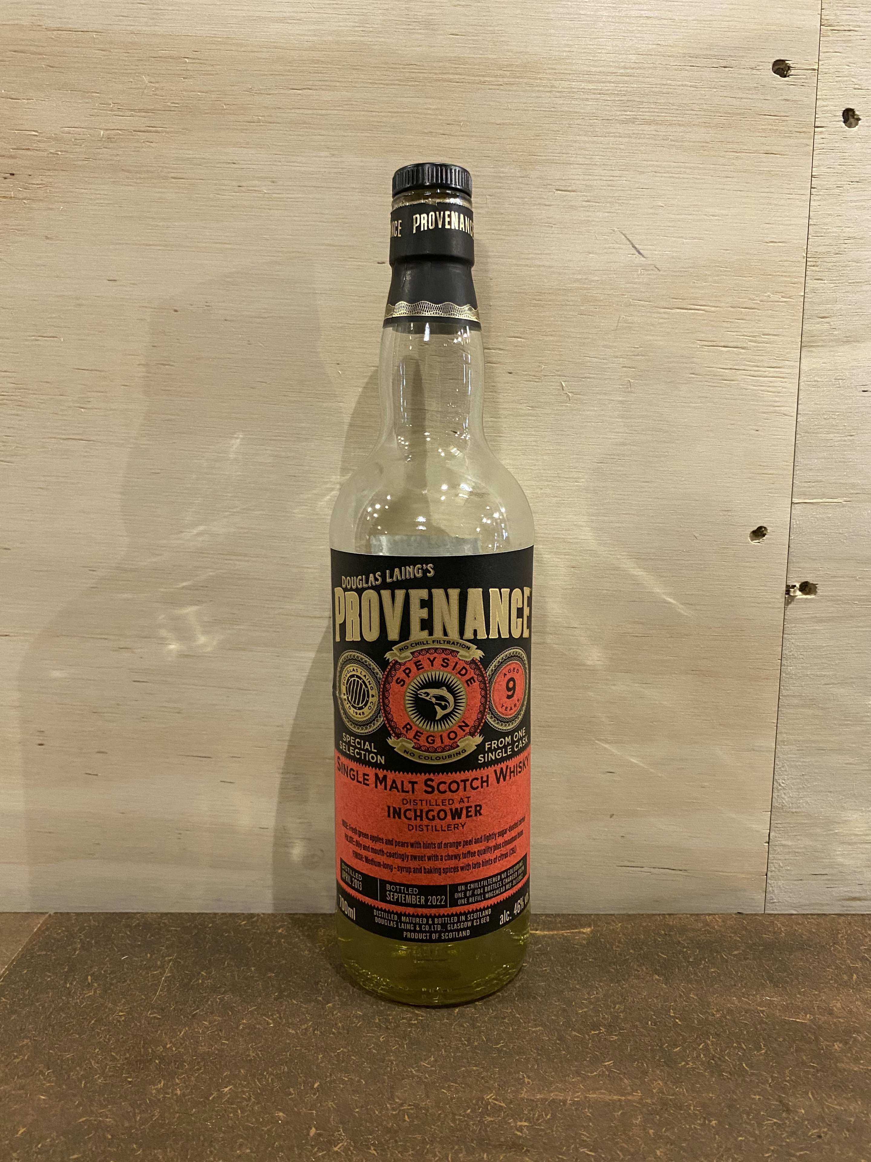 PROVENANCE INCHGOWER