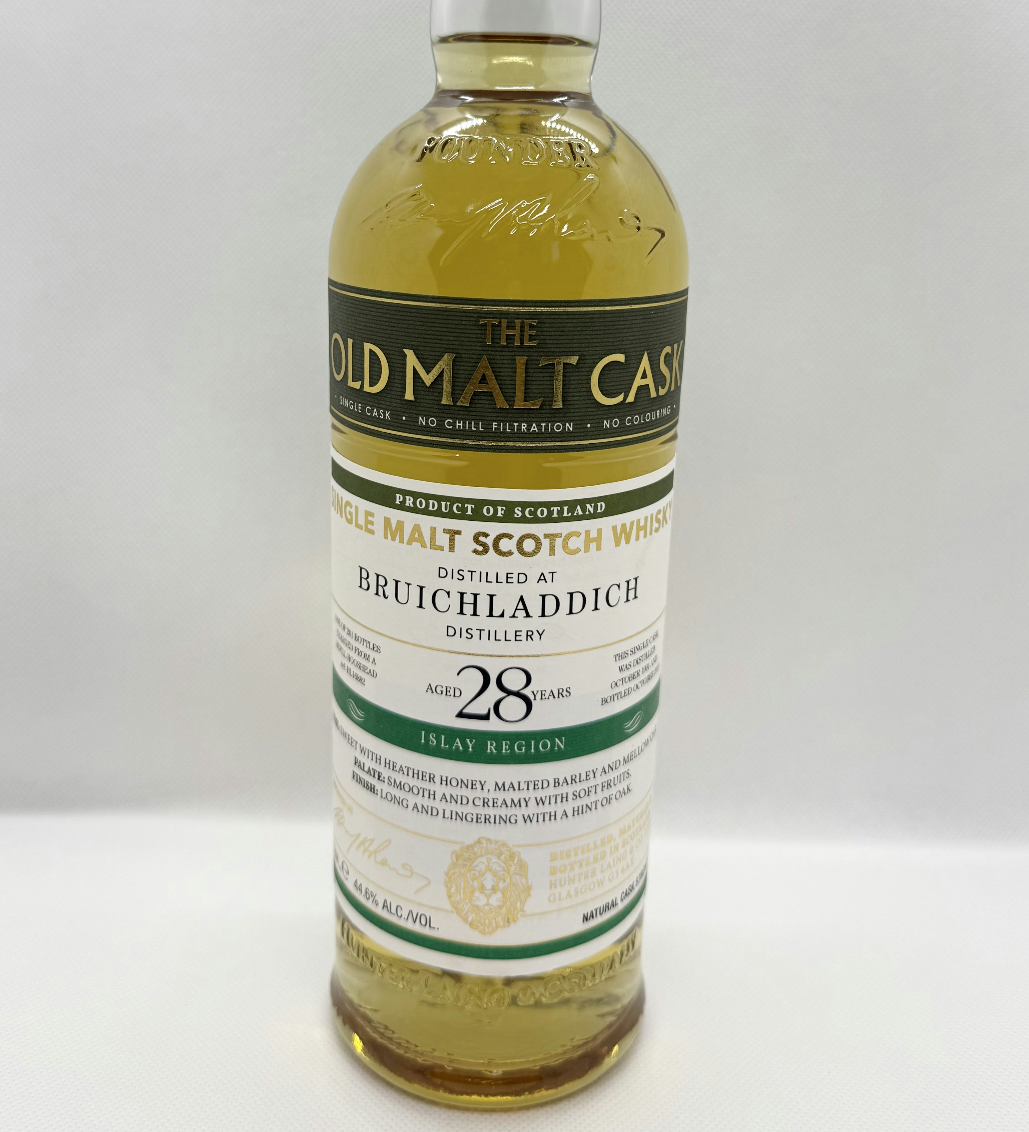 THE OLD MALT CASK ブルイックラディ 28年 1991