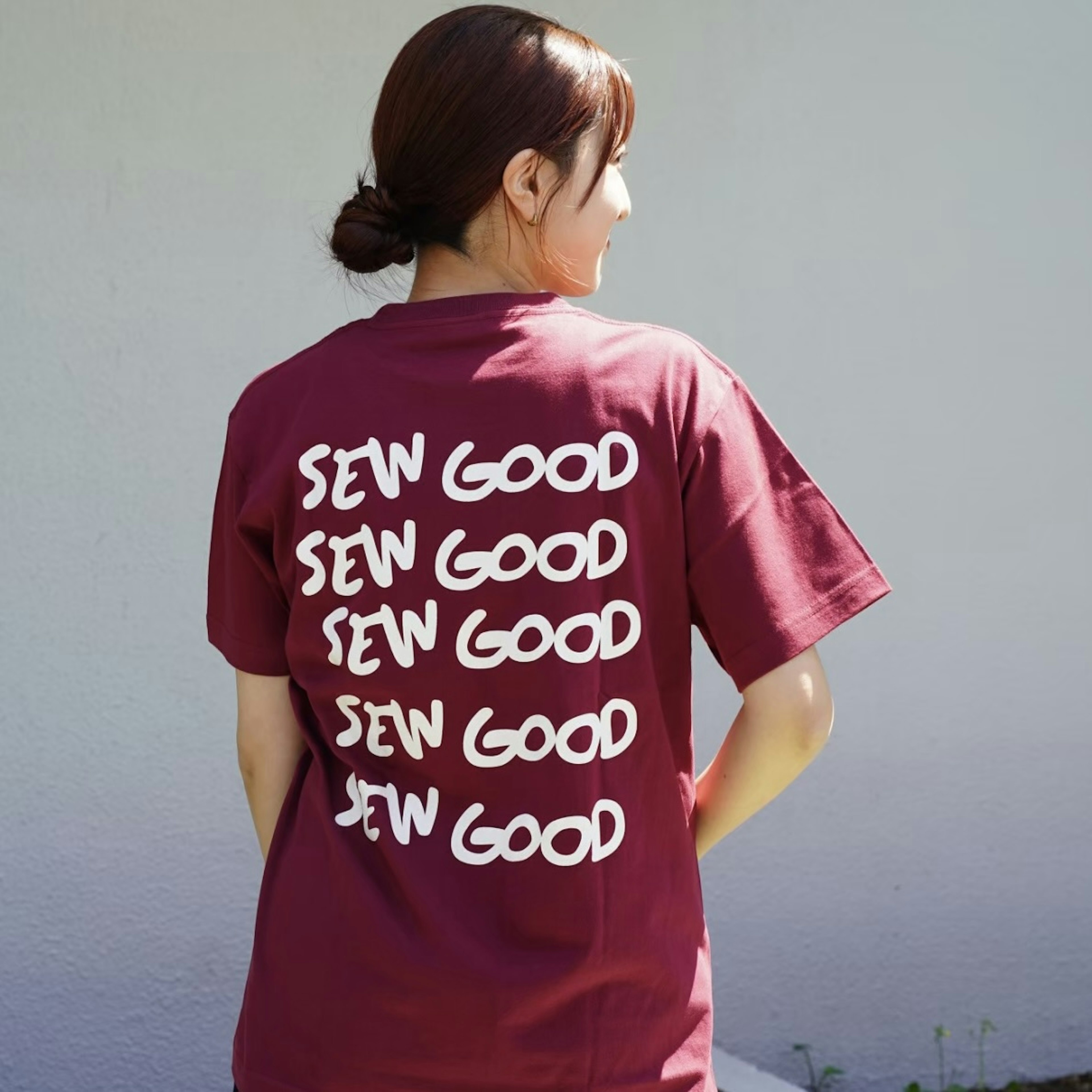 sew Lettering T-shirt