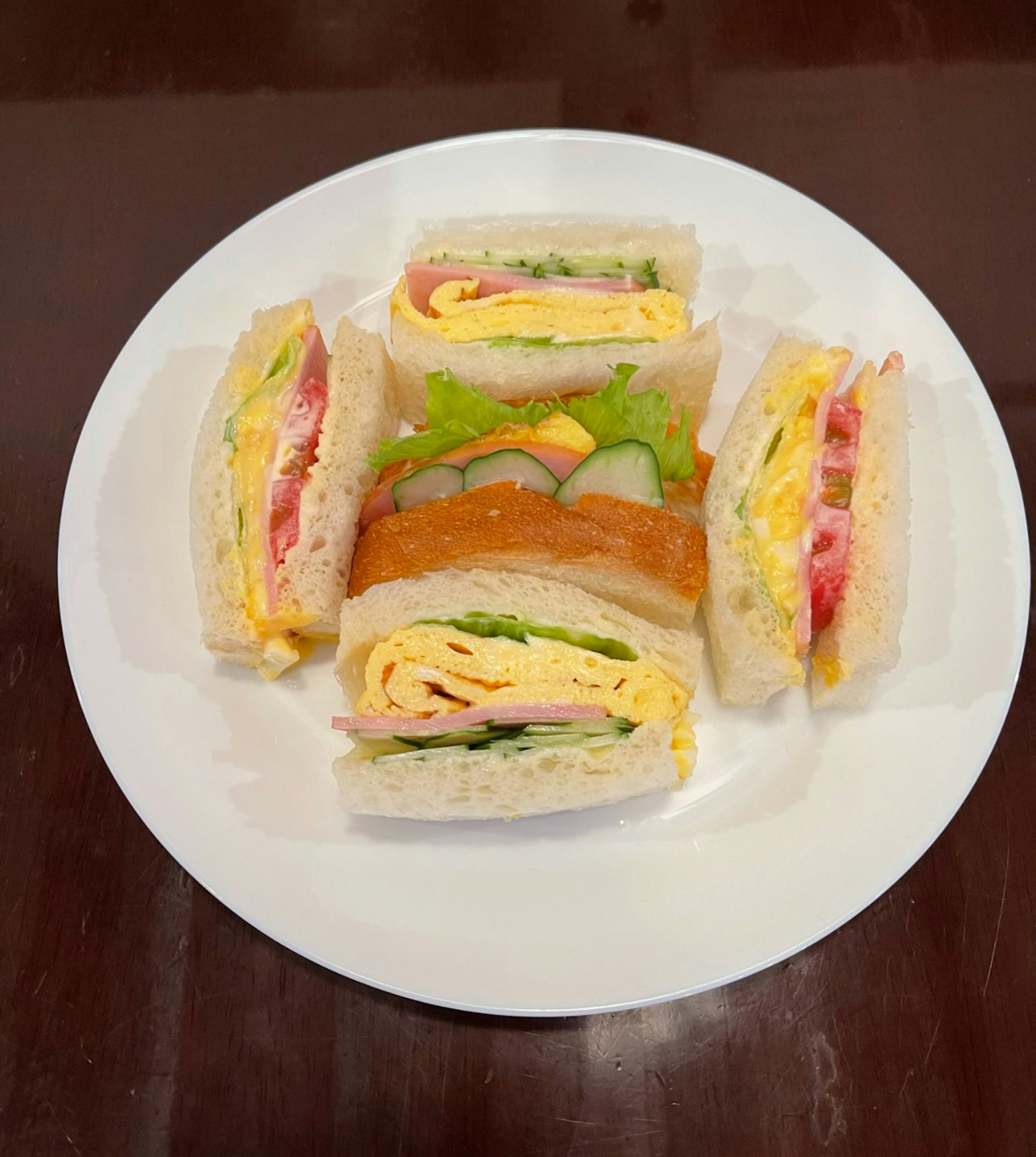 サンドイッチ　1/2