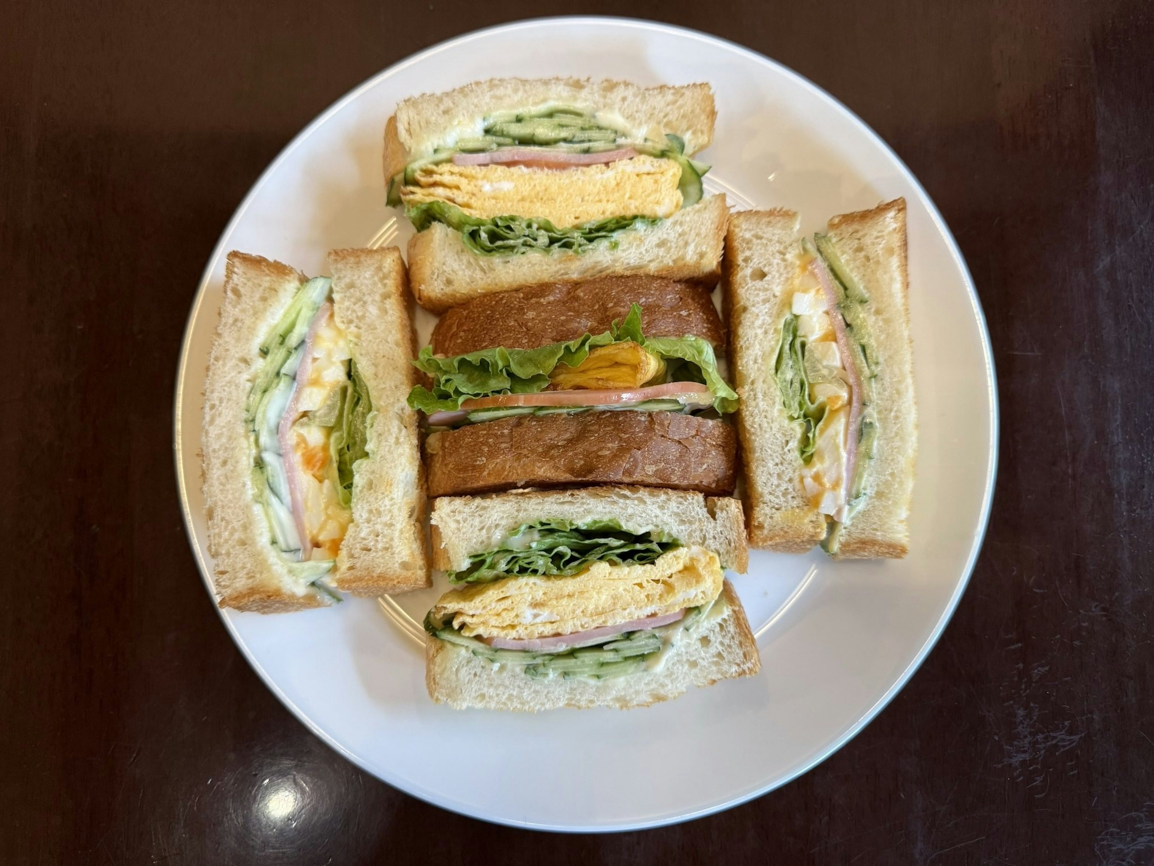 ハムたまごトースト